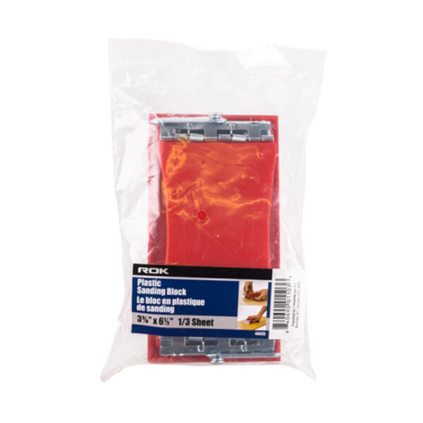 ROK 44430 Plastic Sanding Block Sheet - Preston Hardware