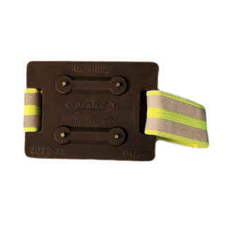 Dentec 10704 Ice Grip Sole, Medium - Black & Hi-Vis