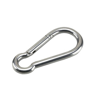 Onward 3066SSBC 1/2" x 5-3/8" Stainless Steel Spring Snap Link