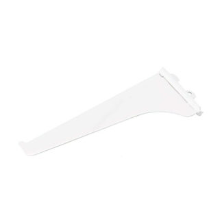 Onward 4180W08BC 8" Metal Shelf Bracket - White