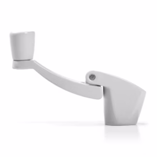 Ideal Security SK927W Fold-Away-Handle Window Crank Set, 2 Pack - White