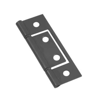 Onward 832MATR 3" x 1-1/4" 832 Classic Steel Bifold Hinge, 3 Pack - Matte Black