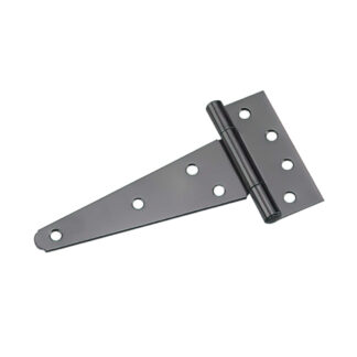 Onward 926FBV 6" x 4-1/2" Heavy-Duty Steel T-Hinge, 2 Pack - Black