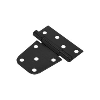 Onward 9411FBV 4-1/4" x 3" Steel Rectangular T-Hinge - Black