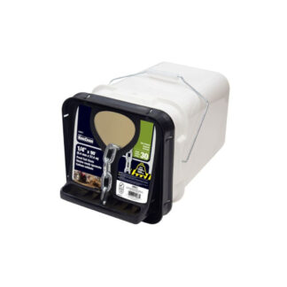 King Chain 540871 1/4" x 90' GR30 Zinc Chain