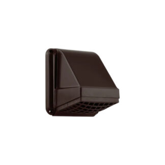 Imperial Manufacturing VT0394 4" Preferred Vent Cap with Guard - Brown