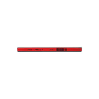 Dixon 19973 7" Hard Carpenter Pencil - Red & Black
