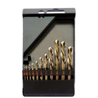 11pc Set,LH Cobalt Screw Machine Length Drill