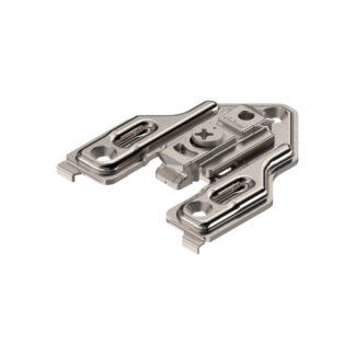 Blum 175H600180 Screw-On Frame Cabinet Mounting Plate - Nickel