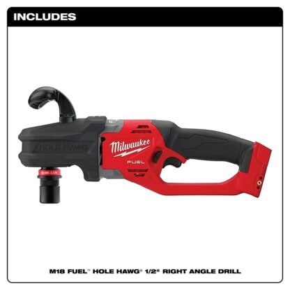 Milwaukee 2808-20 M18 Fuel Hole Hawg Right Angle Drill - Tool Only