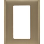 Amerock BP36504BBZ Candler 1-Decora Wall Plate - Golden Champagne