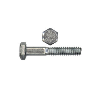 Paulin 5/16" UNC GR5 Plated Hex Bolt, 100 Pack - 1-1/2"