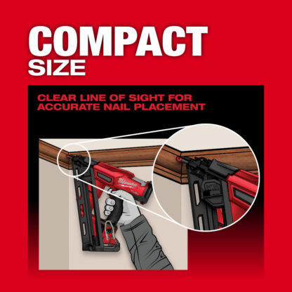 Milwaukee 2839-20 18V Cordless Gen II 15 Gauge Angled Finish Nailer (Tool Only)