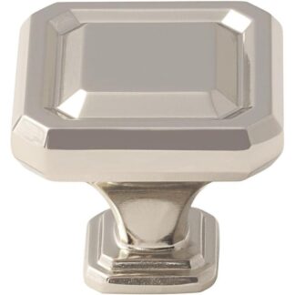 Amerock BP36547G10 1-1/2" Wells Cabinet Knob - Satin Nickel