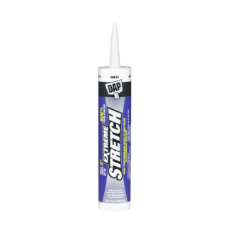 DAP 74865 300ml Extreme Stretch Premium Crackproof Elastomeric Sealant - White