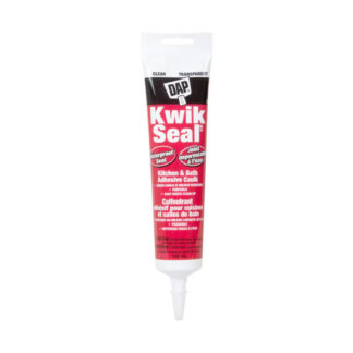 DAP 71055 162ml Kwik Seal Kitchen & Bath Adhesive Caulking - Clear