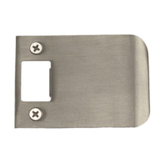 Don-Jo EL-125-619 2-1/4" x 2-1/2" Extended Lip Strike Plate - Satin Nickel