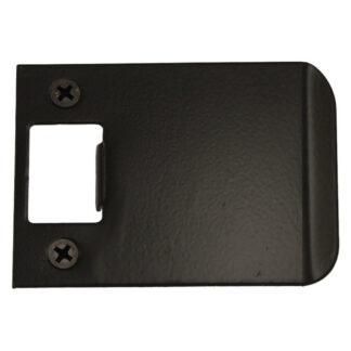 Don-Jo EL-125-DU 2-1/4" x 2-1/2" Extended Lip Strike Plate - Duronodic Brown