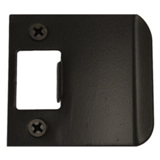 Don-Jo EL-115-DU 2-1/4" x 1-1/2" Extended Lip Strike Plate - Duronodic Brown