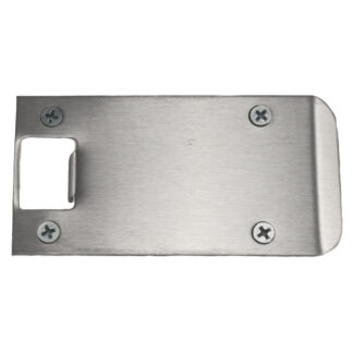 Don-Jo EL-104-630 2-1/4" x 4"  Extended Lip Strike Plate - Stainless Steel