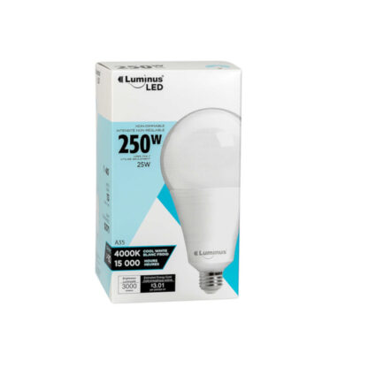 Luminus PLYC1484 4000K 25W A35 LED Lightbulb