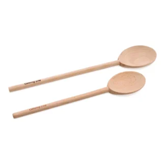 Catering Line 5012D 35cm Large Oval Head Wood Spoon