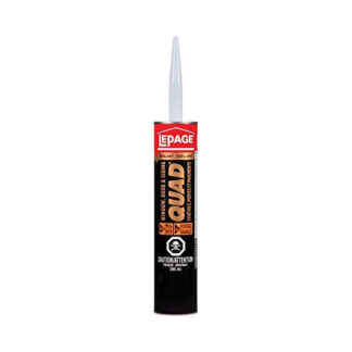 LePage 1869858 280ml Quad Max Flexible Caulking - 455 Sand