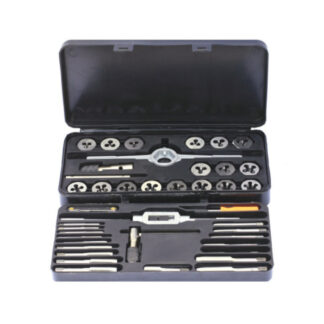 Drillco® 2800C36 Metric Tap & Die Set, 36 Pack - Chrome