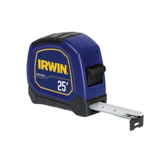 IRWIN IWHT36345 25ft Dual-Material Measuring Tape