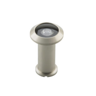 Onward 105SNR Door Viewer, 200 deg Viewing, 1-7/16 to 2-1/8 in Thick Door, Metal, Nickel/Satin