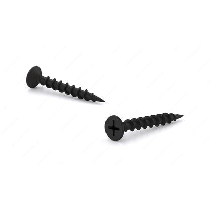 500pcs #10 X 6" Phillips Bugle Head Coarse Drywall Screws – Plain Black Steel – Lexar Industrial