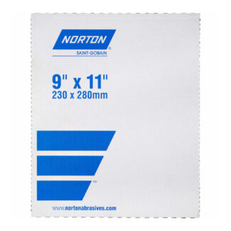 Norton 00915 9" x 11" 400 Grit Mesh Fiber Sheet, 25 Pack