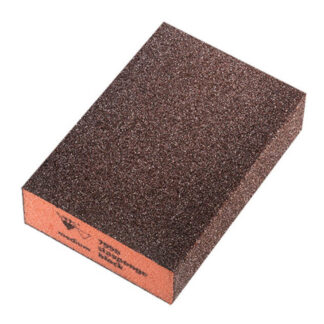 Sia 0070.1242.01 7990 Siasponge Medium Sanding Block, 10 Pack - Orange