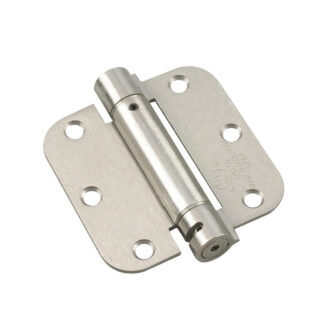 Onward 51821NBR 3-1/2" Steel Full Mortise Adjustable Spring Hinge - Brushed Nickel