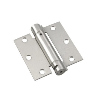 Onward 5821BCR 3-1/2" Steel Full Mortise Adjustable Spring Hinge - Brushed Chrome