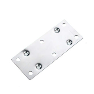 Onward 955X35VB 3-1/2" x 1-3/8" Multi-Position Steel Mending Plate, 4 Pack - Zinc