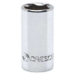 Crescent CDS13N 6 Point Standard Socket 1/4 Inch Drive