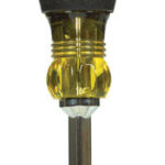 Klein Tools 600-4 - 1/4 X 4 Slotted Heavy Duty Square Shank Screwdriver