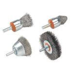 Walter 13C110 Crimped Wire Mounted Brush ? ? in. 1-3/8 in. Carbon Steel Brush