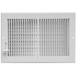 Imperial RG0299 Multi-Shutter Wall Register White 12 X 6