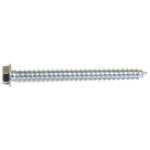 Reliable | Fasteners Hex Head with Washer Screws - #14 X 1 1/4-in - Zinc-Plated - 100 per Box