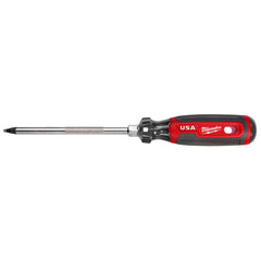 Milwaukee 6 in. #3 Square Screwdriver with Cushion Grip