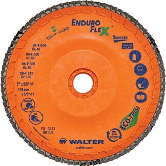 Blend Flap Disc,T27 4.5"x7/8" 80gr