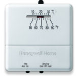 Honeywell Home Non Programmable Thermostat for Heat and Cool Systems White