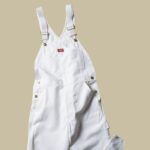 Dickies Men's Painter's Bib Overalls - White Size 40 30 (8953)
