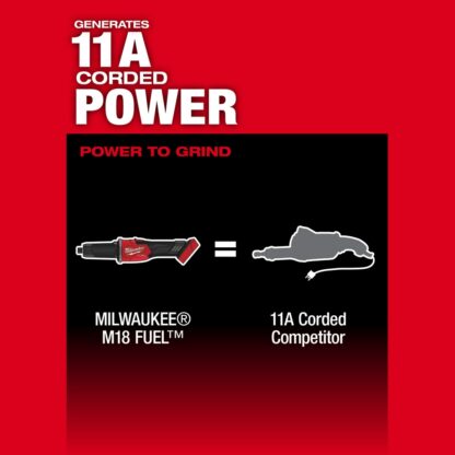 Milwaukee 2939-20 18V Cordless 1/4 Braking Die Grinder Slide Switch (Tool Only)