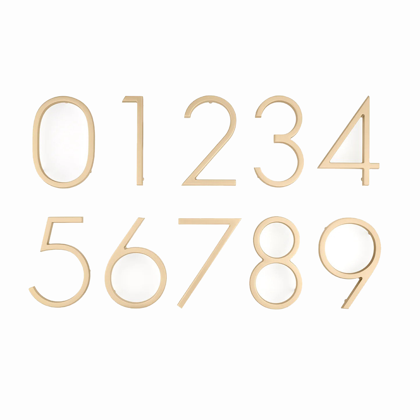 Emtek 7" Modern House Numbers