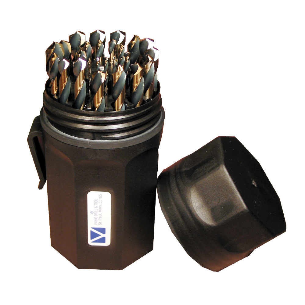 thumbnail image 2 of Norseman Viking 57580 18pc Super Premium Tap & Drill Set – Sizes 1/16 To 1/4 – Made In USA 2 of 5