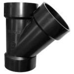 45 Degr?s ABS Bow Y-Raccord, 2 Po