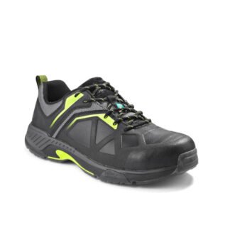 Kodiak KD0A4NM3A35 LKT1 CSA Safety Hiker Shoe - Black & Lime